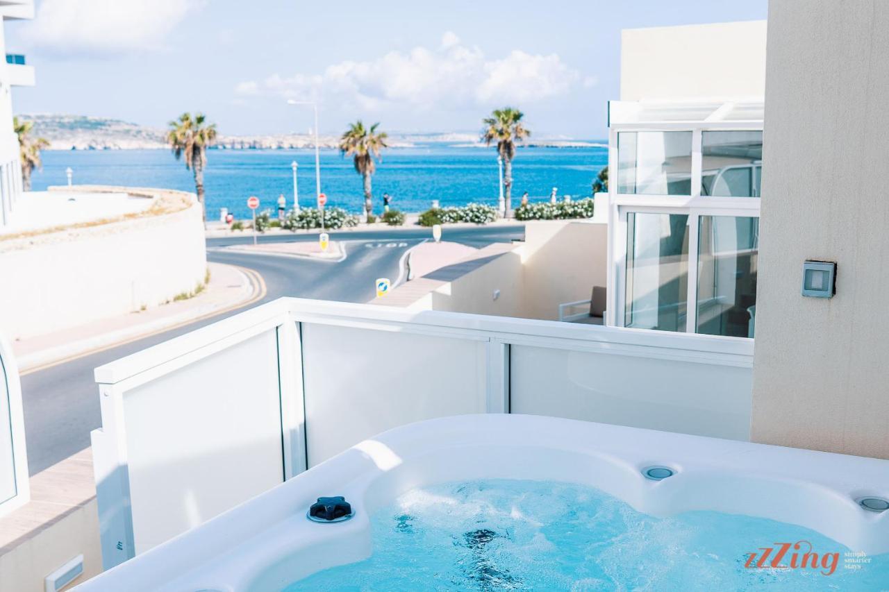Stunning Holiday Villa With A Heated Jacuzzi St. Paul's Bay Exterior photo